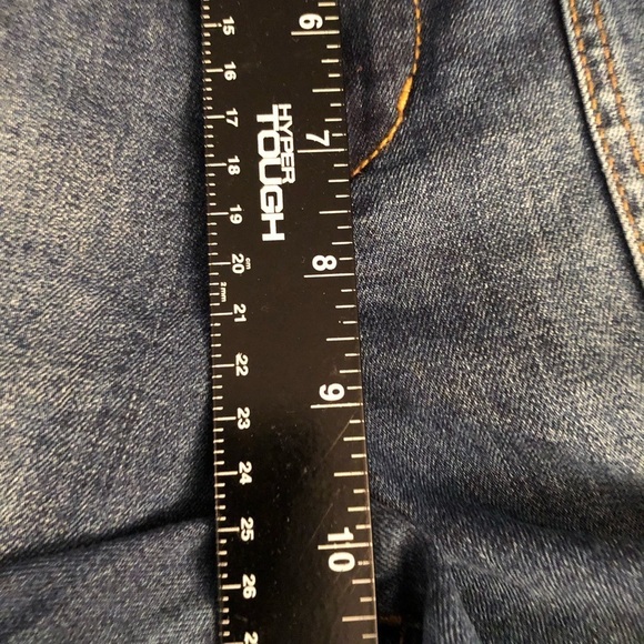 Buffalo by David  Bitton  size 30 high waist jean short’s with  cuff stretch - Picture 12 of 14